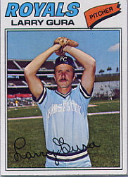 1977 Topps Baseball Cards      193     Larry Gura